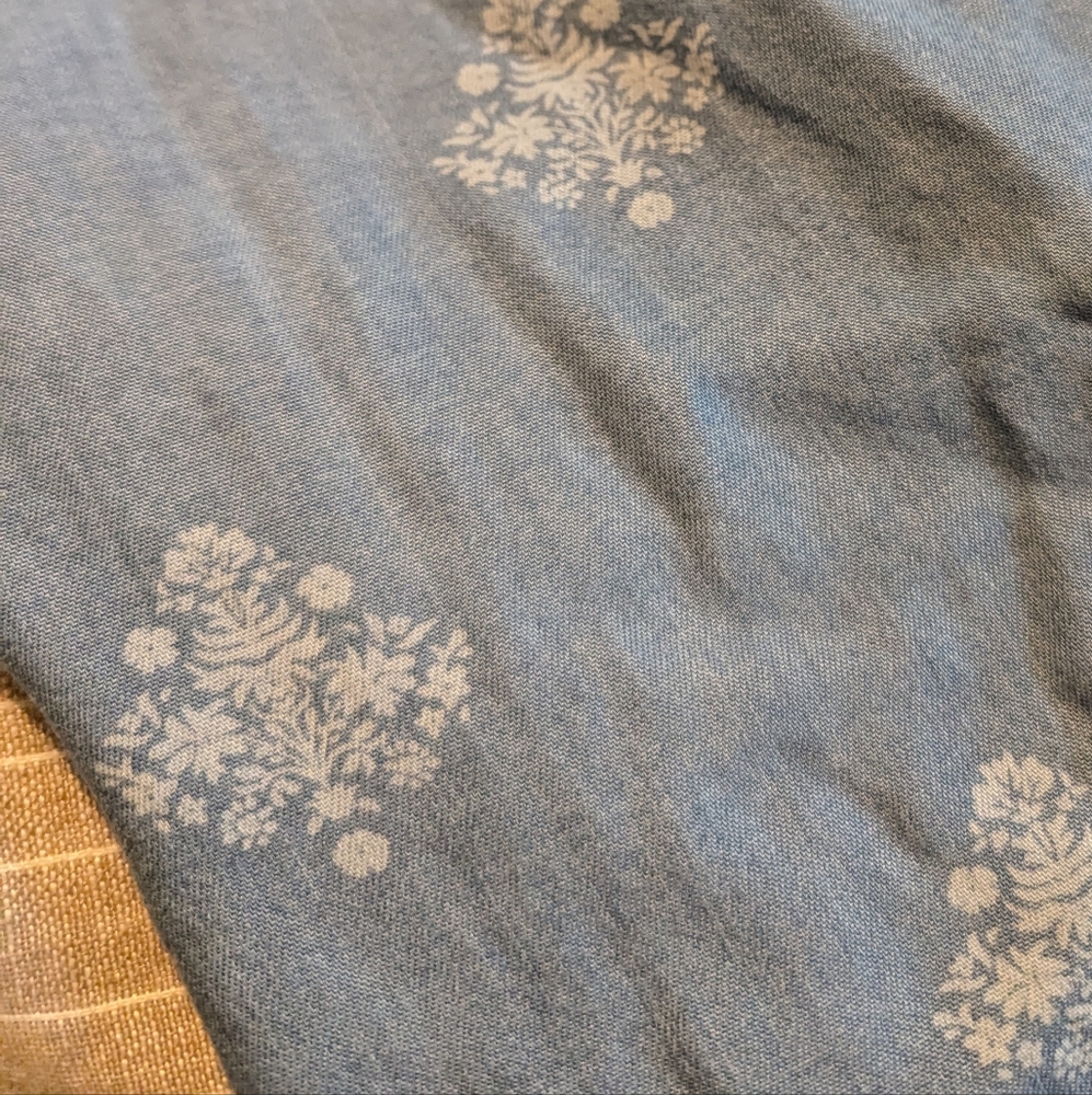 Lauren Lane for Sonoma block print lyocell long skirt - Picture 12 of 12